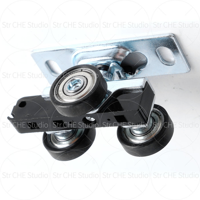 Lubann Top Hung Bypass Sliding Door Hardware Kit Wayfair